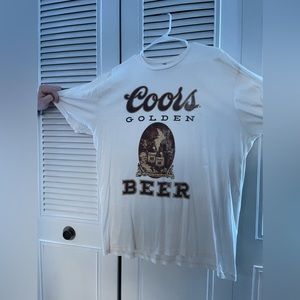 COORS Golden Beer Mens XL Tee